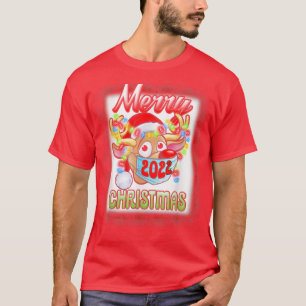 Rentier in Maske Matching Familie Pajama Merry Chr T-Shirt