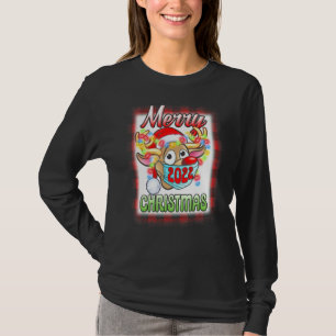 Rentier in Maske Matching Familie Pajama Merry Chr T-Shirt