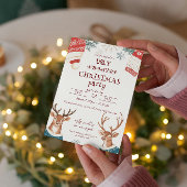 Rentier in Sweater Ugly Sweater Weihnachtsgebäck P Einladung