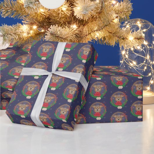 Rentier in Ugly Holiday Sweater Wrapping Paper Geschenkpapier (Feiertage)