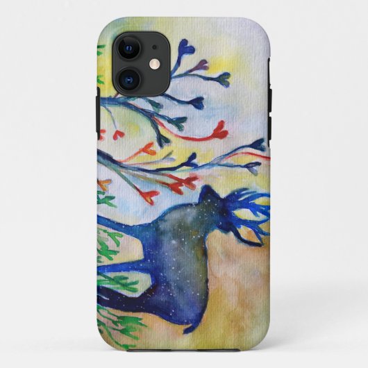 Rentier iPhone SE + iPhone 5/5S, selten dort Case-Mate iPhone Hülle (Rückseite)