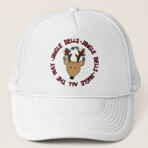 Rentier Jingle Bells Tshirts und Geschenke Truckerkappe