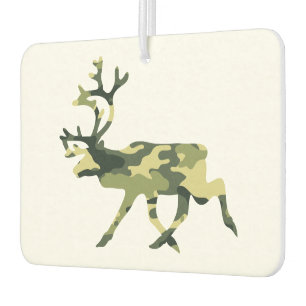 Rentier/Karibik-Waldkamouflage / Camouflage Autolufterfrischer