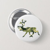 Rentier/Karibik-Waldkamouflage / Camouflage Button (Vorne & Hinten)
