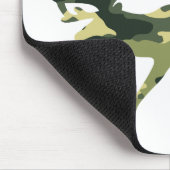 Rentier/Karibik-Waldkamouflage / Camouflage Mousepad (Ecke)
