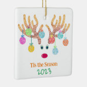 Rentier Keramik Keramikornament (Rechts)