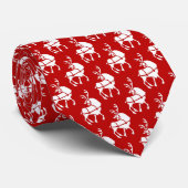 Rentier Krawatte Weihnachten (Gerollt)