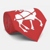 Rentier Krawatte Weihnachten (Gerollt)