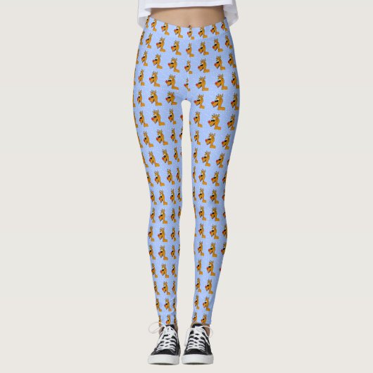 Rentier Leggings (Vorderseite)