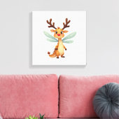 Rentier Libelle Leinwanddruck (Insitu (Wohnzimmer))