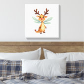 Rentier Libelle Leinwanddruck (Insitu (Schlafzimmer))