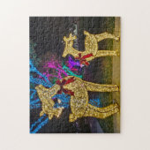 Rentier-Lichter-Rätsel Puzzle (Vertikal)