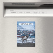 Rentier Longyearbyen Svalbard Norwegen Magnet (In Situ (Geschirrspüler))