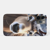 Rentier Magic: Nahes Up von Santas Loyal Companion Case-Mate iPhone Hülle (Rückseite (Horizontal))