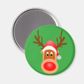 Rentier Magnet (Vorderseite/Rückseite)