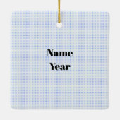 Rentier mit Menorah Antlers Chrismukkah Ornament (Rückseite)