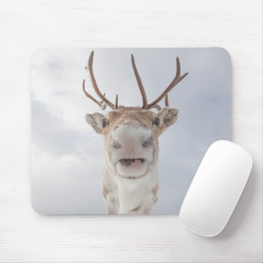 Rentier Nature Foto Mousepad (Mit Mouse)