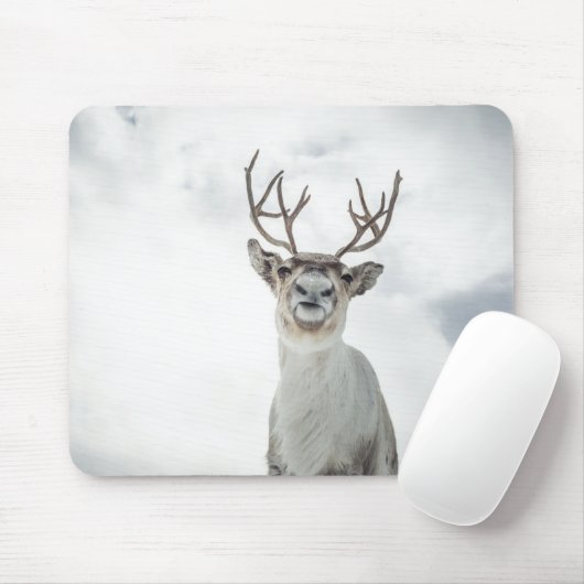 Rentier Nature Foto Mousepad (Mit Mouse)