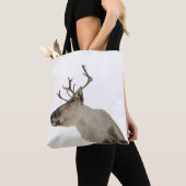 Rentier Nature Foto Tasche (Von Nahem)