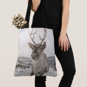 Rentier Nature Foto Tasche (Von Nahem)