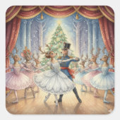 Rentier-Nussknacker-Ballett, Aufkleber (Vorderseite)