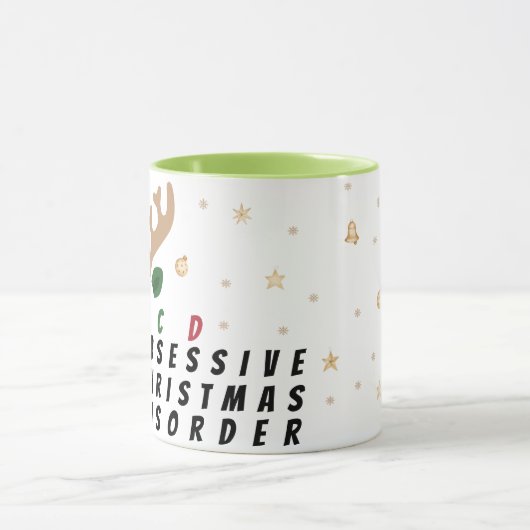 Rentier OCD kundenspezifisch Tasse (Zentrum)