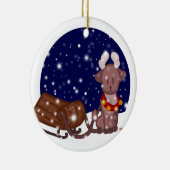 Rentier Ornament (Rechts)