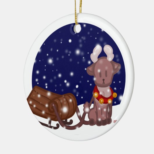 Rentier Ornament (Links)