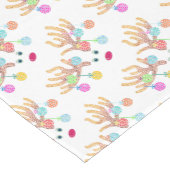 Rentier & Ornaments Mittelgroßer Tischläufer (Ecke)