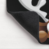 Rentier Puzzled Weihnachtsmann Mousepad (Ecke)