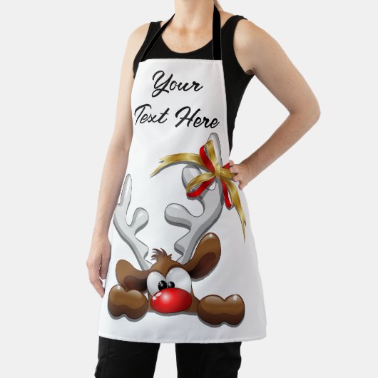 Rentier Puzzled Weihnachtsmann Schürze (InSitu)