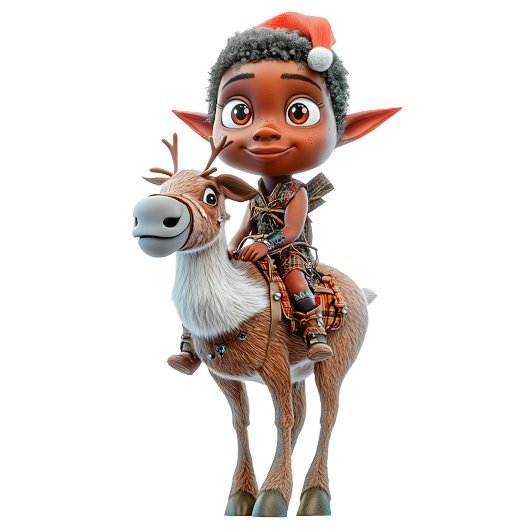 Rentier Rider Christmas Elf Kleinkind's T-Shirt