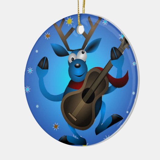 Rentier Rock Ornament (Links)