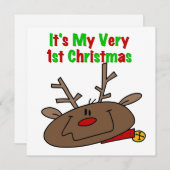 Rentier Sehr 1. Weihnachten (Vorne/Hinten)