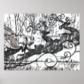 Rentier Sketch Value Poster (Vorne)