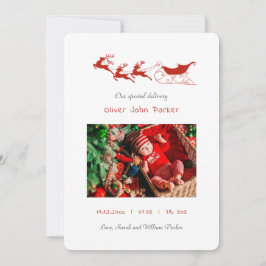 Rentier & Sleigh Weihnachtsfeier Ankündigung