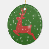 Rentier Snowflake Dekoration (Links)