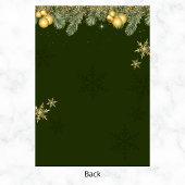 Rentier & Snowflakes Weihnachtsfest Party Einladung