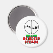 Rentier Steaks Magnet (Vorderseite/Rückseite)
