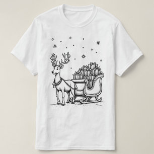 Rentier-T-Shirt  T-Shirt