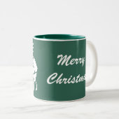 Rentier Tasse Coffee Cup Custom Weihnachtsdekor (VorderseiteRechts)