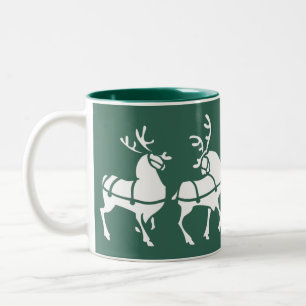 Rentier Tasse Coffee Cup Custom Weihnachtsdekor