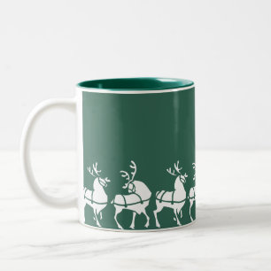 Rentier Tasse Kaffee Cup Festliche Weihnachtsgesch