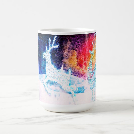 Rentier-Tasse Kaffeetasse (Mittel)