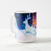 Rentier-Tasse Kaffeetasse (Vorderseite Links)