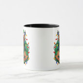 Rentier und Kranz Tasse (Zentrum)