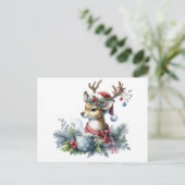 Rentier und Weihnachten (Stehend Vorderseite)