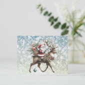 Rentier und Weihnachten (Stehend Vorderseite)