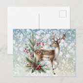 Rentier und Weihnachten (Vorne/Hinten)