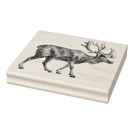 Rentier Vintage Gummi Art Briefmarke Gummistempel (Stempel)